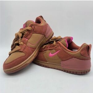 Desert Bronze & Pink Prime Dunks